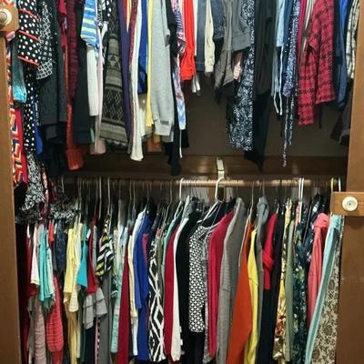 Large Closet of Women’s Clothing
