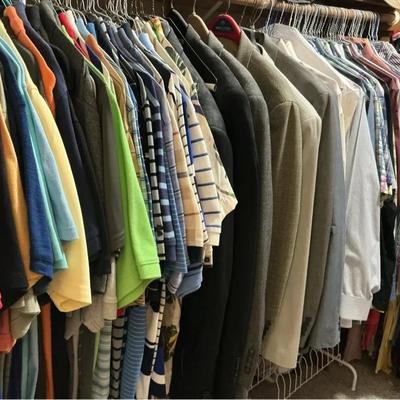 Large Assortment of Men’s Clothing