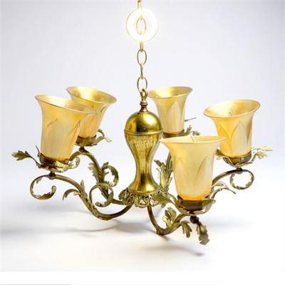 Lot 023-S
Quezell Signed Shade Chandelier