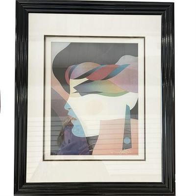 Lot 136   3 Bid(s)
Vision by Ned Moulton, Signed and Dated 91' Lithograph