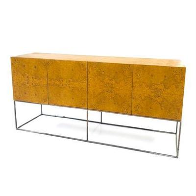 Lot 002   
Milo Baughman for Thayer Coggin Burl Wood Credenza