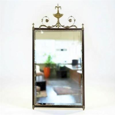 Lot 021  
Friedman Brothers Gilded Beveled Mirror