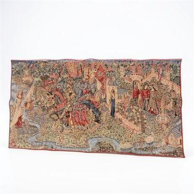 Lot 042  
The Legend of King Arthur Tapestry by Heirloom Tapestries