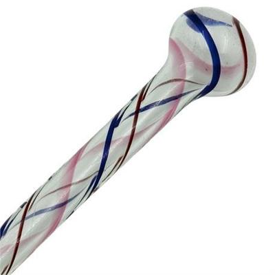 Lot 104-S   
Antique Blown Glass Victorian Walking Stick