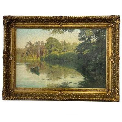 Lot 013-H   
Anna Richards Brewster (1870-1952) American, Oil on Canvas, Untitled