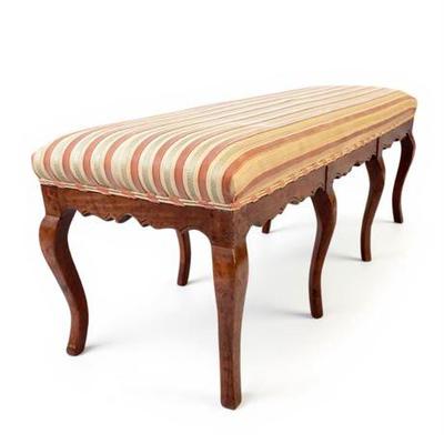 Lot 050  
Queen Anne Style Bench