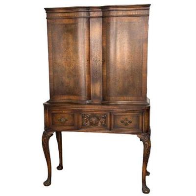 Lot 170  
Robert W. Irwin Furniture Book Case, Inlay Woods