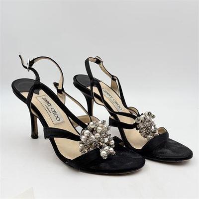 Sale Photo Thumbnail #38: Lot 200-007 
Jimmy Choo London, Strappy Heels Sandals, Size 37/ 6.5