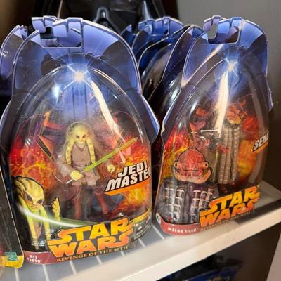 Sale Photo Thumbnail #178: Star Wars Revenge of the Sith Large collection of figures, planes, and other items