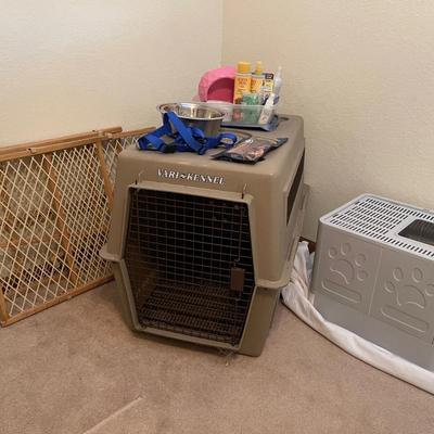 Pet Lover Bundle – Dog Crates, Pet Gate & Accessories | Kennel Setup Starter Lot