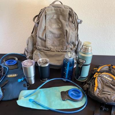 Stanley, Camelbak & Yeti Outdoor Hydration Gear Lot