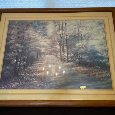 D. Remanello Framed Landscape Print

