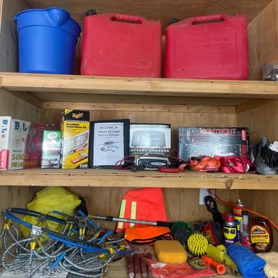 Garage Ready: Car Maintenance Supplies, Fuel Cans, Tools & Accessories