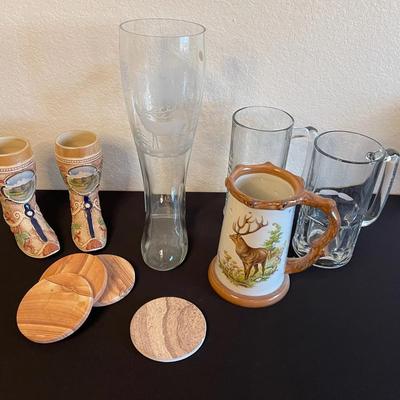 Zweibrucken Schloss Bier Boots & Mug Set