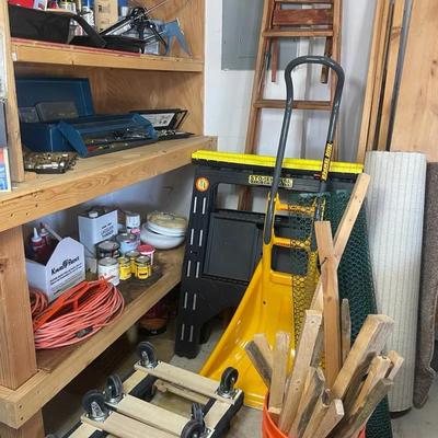 Home Improvement Project Lot – Tools, Materials & Shop Gear