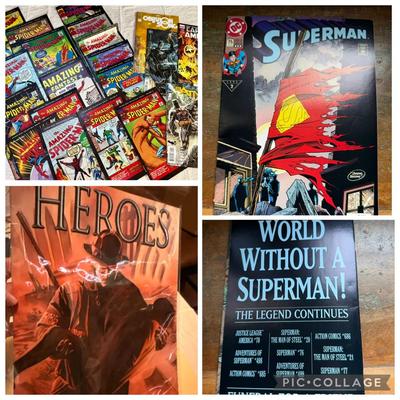 Superhero Shelf Starter: DC & Marvel 22-Comic Collection
