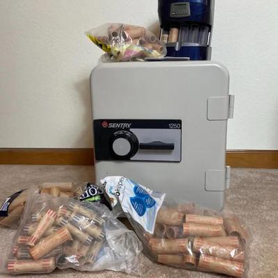 Sentry Safe And Coin Sorter 