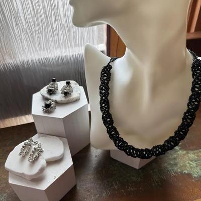 Statement Style: Black & Bling Costume Jewelry Collection