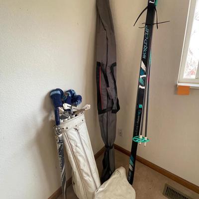 The Skier & The Golfer – Mixed Sporting Equipment Lot