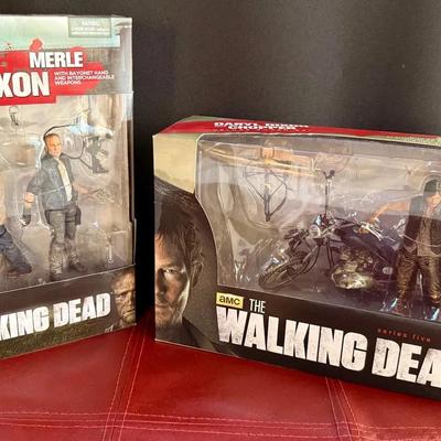 The Walking Dead Daryl & Merle Dixon Figures — 2013 Releases + Daryl w/ Motorcycle