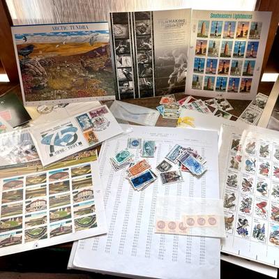 United States Stamp Collection – Sheets, Singles, Commemoratives & Mixed U.S. Issues