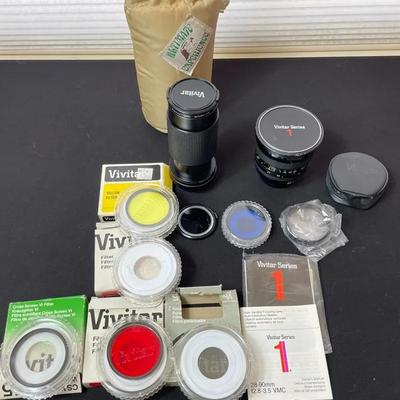 Vivitar Lens And Filters 