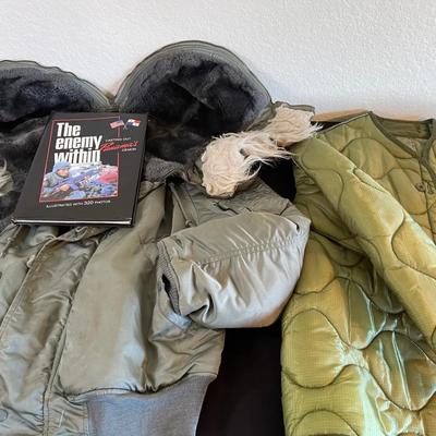 The Enemy Within – Military Camo Jackets & Fatigues Lot