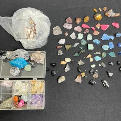 Rainbow Earth! Polished Stones, Crystals & Tumbled Mineral Collection
