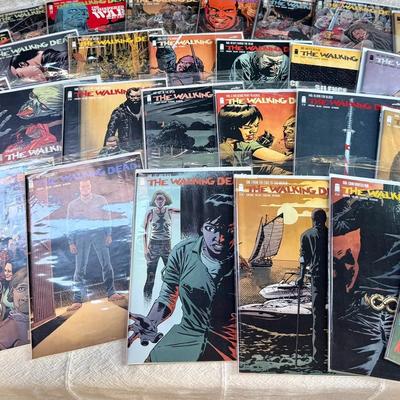 Walking Dead Comic Book Collection – 30 Issues, Collector-Owned Set C