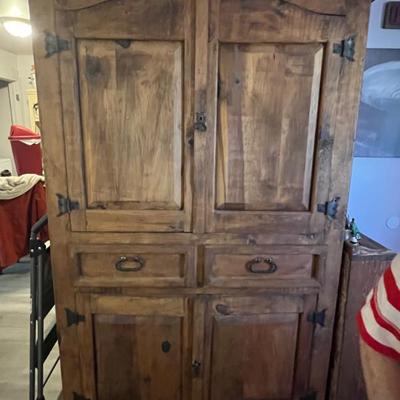 Country style armoire