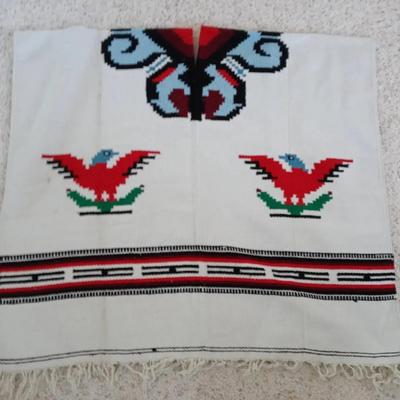 Handwoven Vintage Poncho
