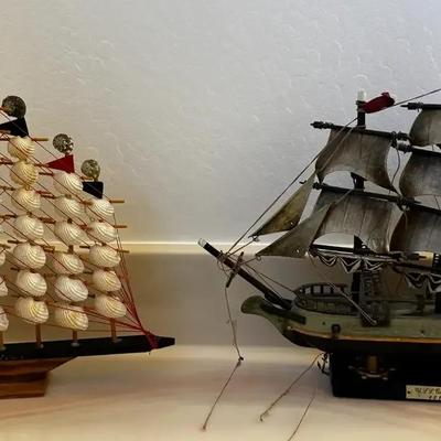 Two Ships: USS Constitution and Catalina