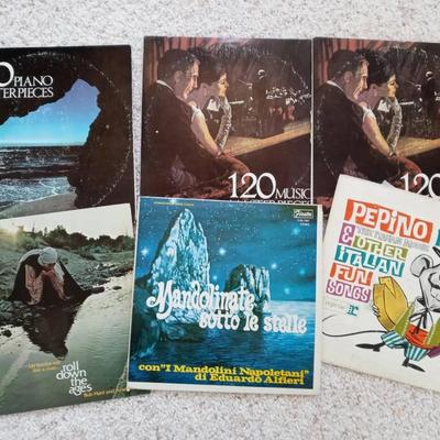 Music and Piano Masterpieces and Italian Song Collections