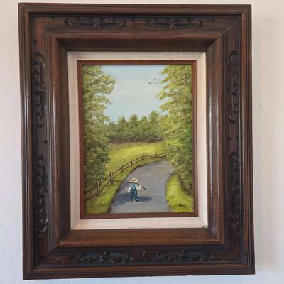 Vintage Original Oil Painting Artist Signed