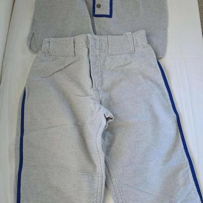 Original Vintage Boys Wool Baseball Uniform