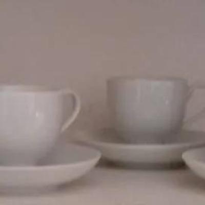 Mikasa Espresso Cups with Saucers