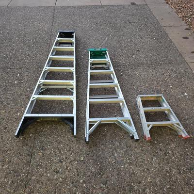 2ft, 6ft and 8ft Ladders