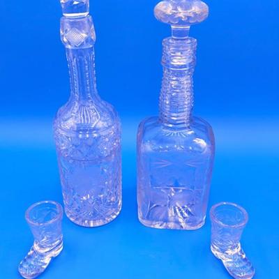 Lead Crystal Decanters - Fabluous Detailing