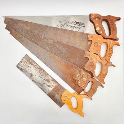 Rustic Decor - Antique Handsaws