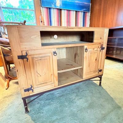 Rustic Media Mexican Media Cabinet