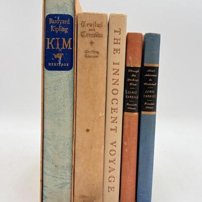 Lovely Stories & Illustrations - Carroll/Chaucer/Kipling +