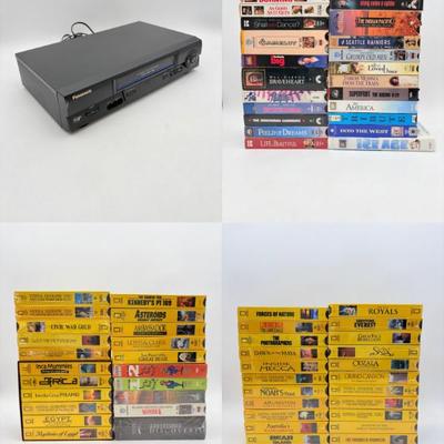 All Inclusive Retro Entertainment - VHS Machine & New Tapes + Bonus