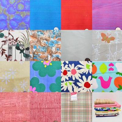 Vintage Fabric Stash B - Wide Variety!