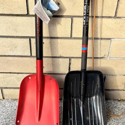 Lightweight But Strong Telescoping Emergency Shovels