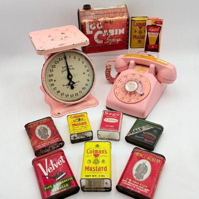 Pretty in Pink - Vintage Scale/Phone/Cans for Your Next Production