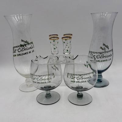 Big Easy Icon Pat O'Brien's Glassware - Have Fun!