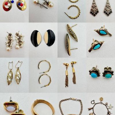 Vintage Bracelets + Earrings