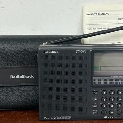 "RadioShack" DX-398 All-Band Shortwave Receiver