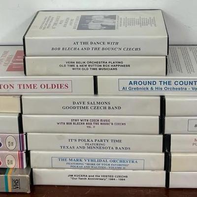 Polka and Waltz VHS Tape Collection