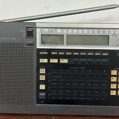 "Sony" ICF-2001D PLL Synthesized Receiver
